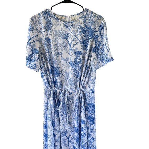 Cedric Charlier Toile Printed Drawstring Dress - Picture 8 of 14